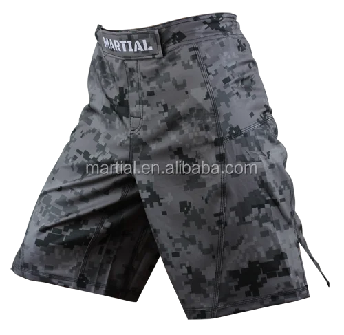 MARTIAL BRAND ,fashion camo 2 way stretch fight shorts for mma men