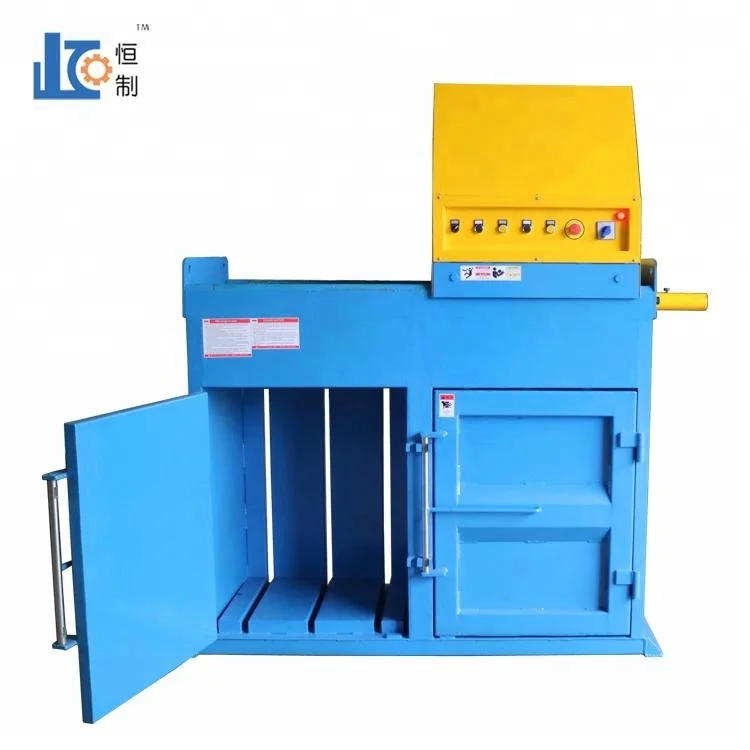 Vertical hydraulic multi chamber waste paper cardboard baler machine plastic baling machine