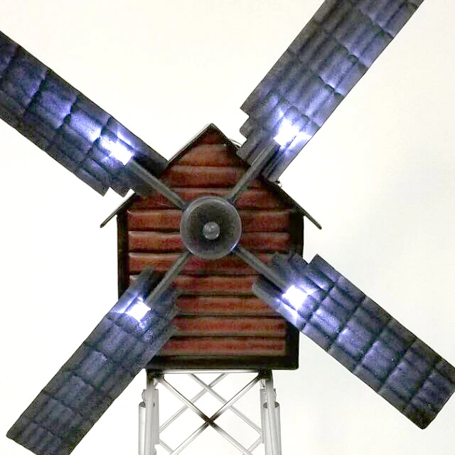 windmill wholesale parts solar light Motor metal wind spinner