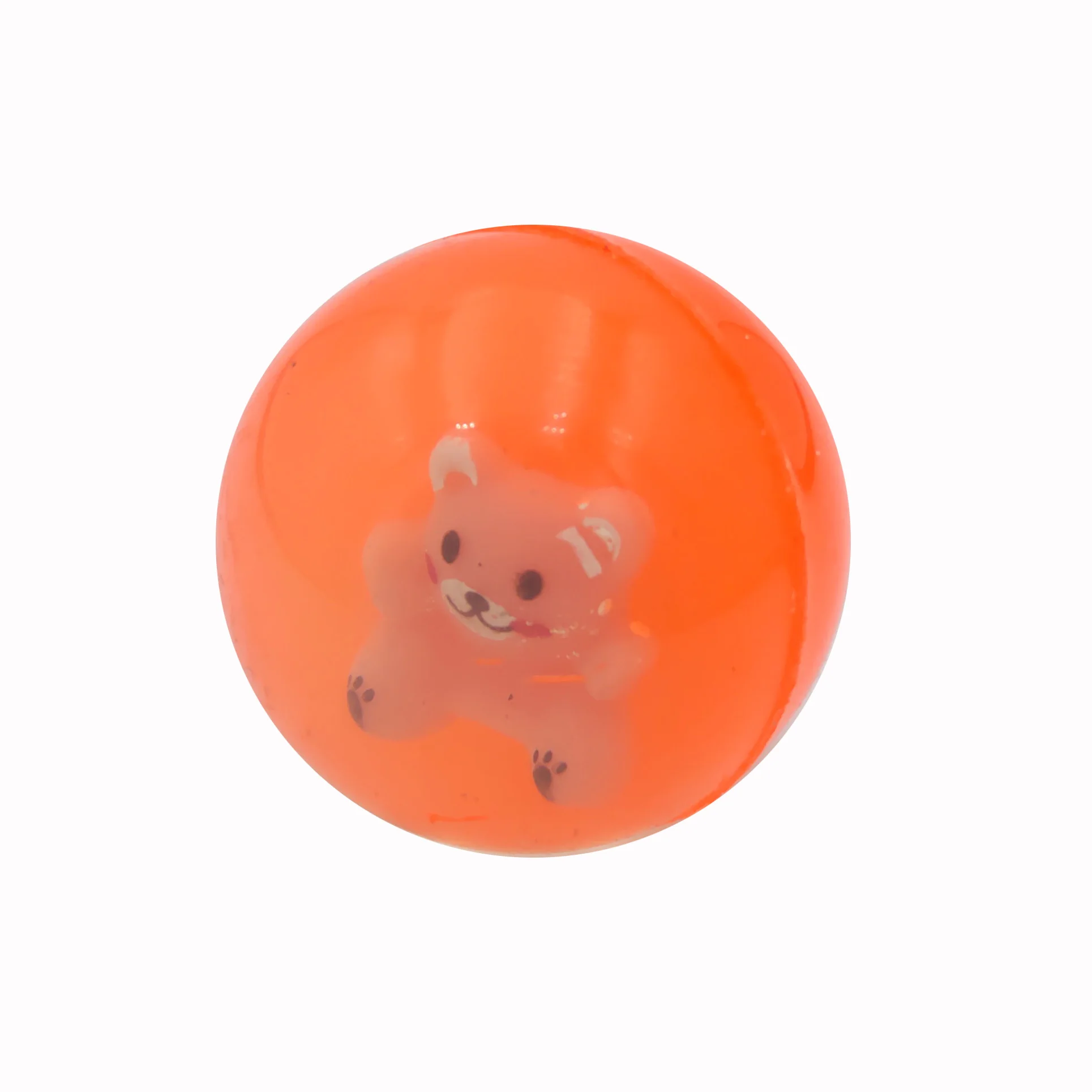 Wholesale assorted 45mm super bouncy balls rubber ball elastic ball for capsule vending machine