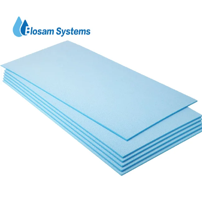 blue xps foam board raw material