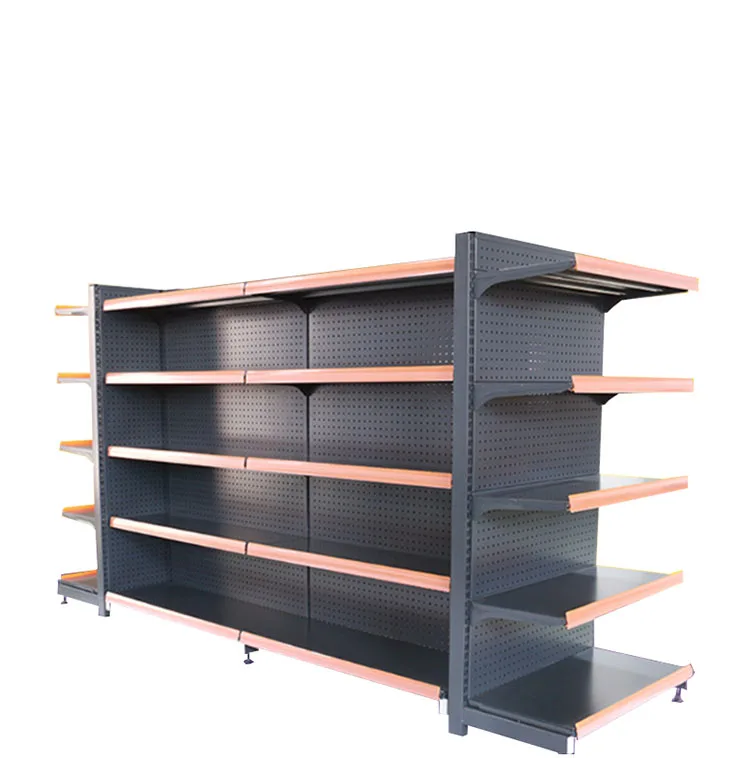 
hot sale cheap gondola retail rack display shelving 