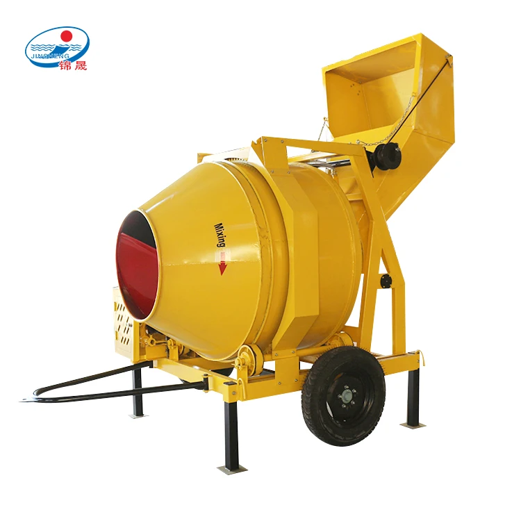 JZC diesel portable 2 bag cement concrete mixer machine with lift price