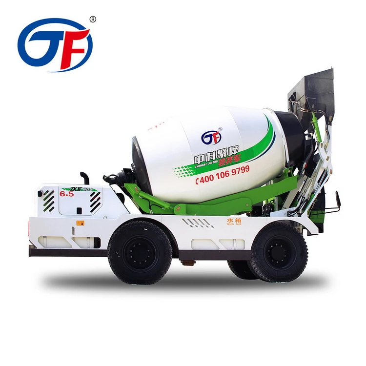 New design 6.5 CBM concrete mixer truck MODEL CMT6500R SELF LOADING mobile TRANSIT MIXER