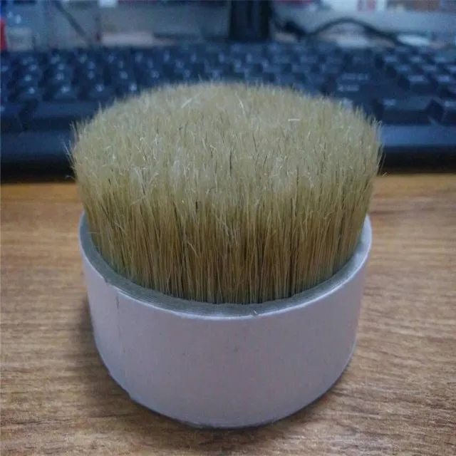 
38mm 90% Tops Bleached White Bristle Hair 