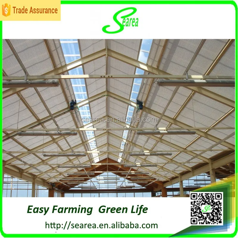 
Mult span commerical glass greenhouse for sale 