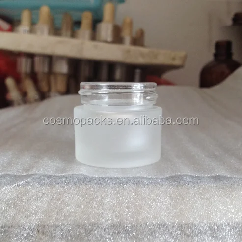 
2 oz mason jars clear cosmetic cream glass jar with black screw on lid 