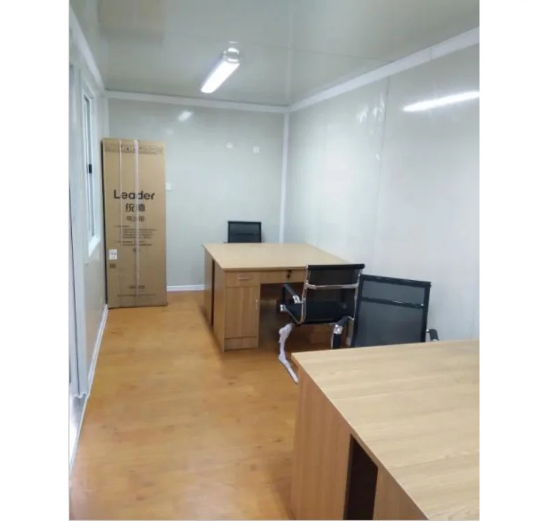 20FT Steel structure prefab modular container homes with CE certificate