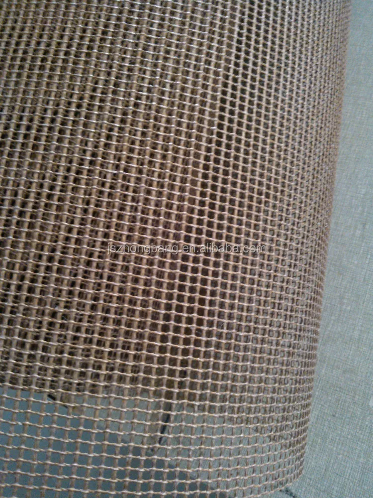 UV Dryer PTFE Coated Fiberglass Open Mesh Conveyor Belt