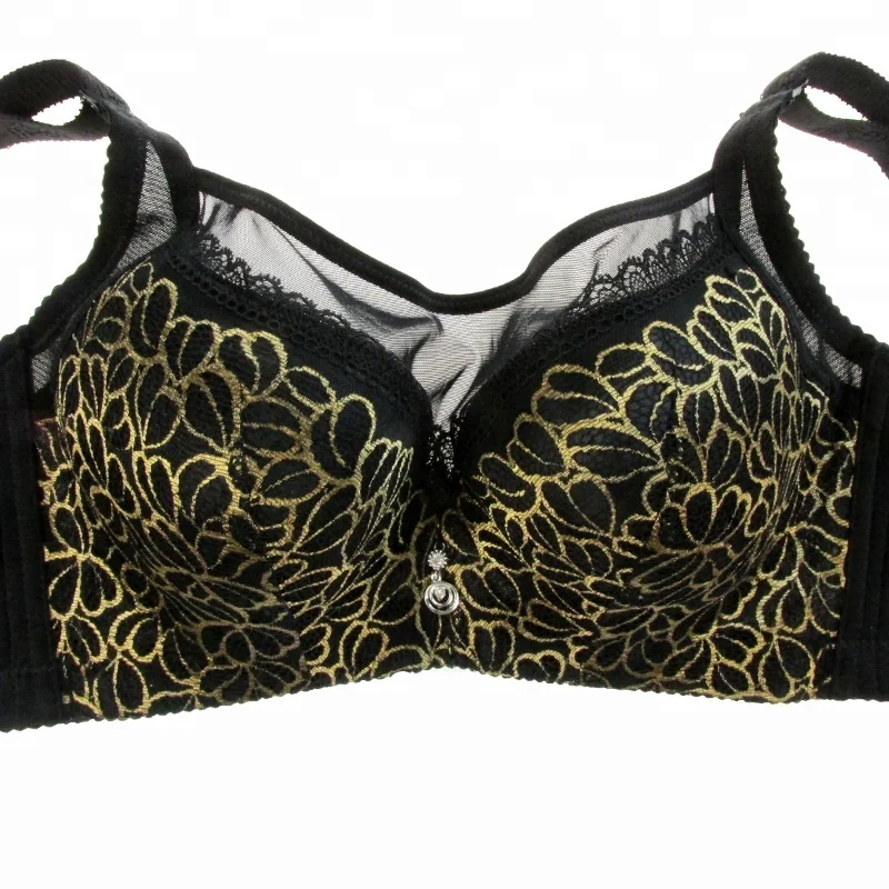 Женский модный сексуальный мягкий кружевной бюстгальтер пуш-ап большого