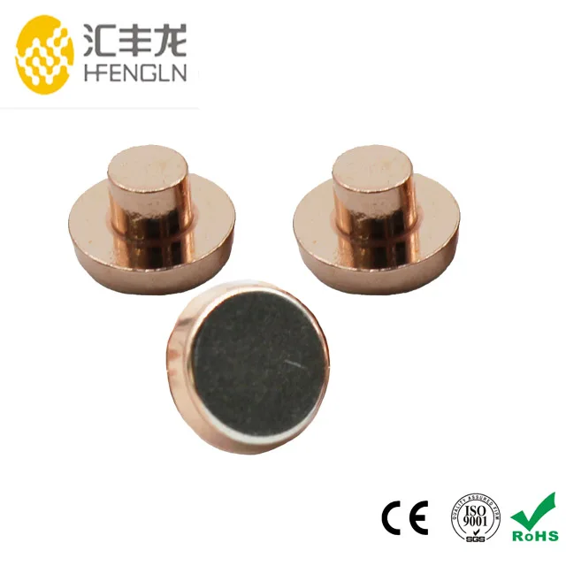 Wall switch accessories Flat AgNi/AgCdO/AgSnO2 fixed Bimetal silver contact point