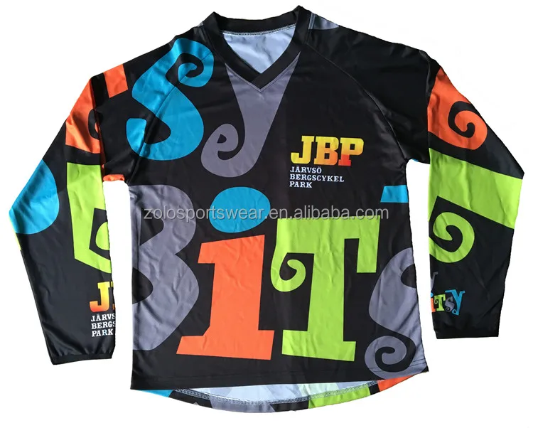 Wholesale Sublimation Motocross Clothing Custom Design Bmx Jersey