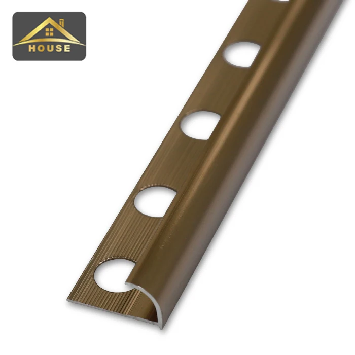 Foshan FSF Hardware Building Material Ceramic Edge Protection Aluminium Trim Profile Trim Tiles Ceramic For Wall Angle