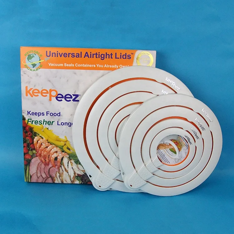 
Food Grade Silicone Stretch Reusable Seal Lid For All Containers 