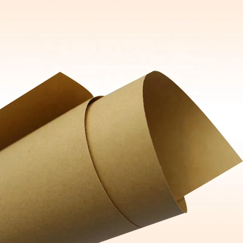
250gsm recycled brown high quality test liner paper for making carton box 