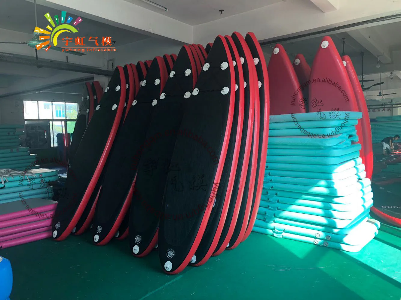 Надувная доска sup bord для водных видов спорта от китайского производителя