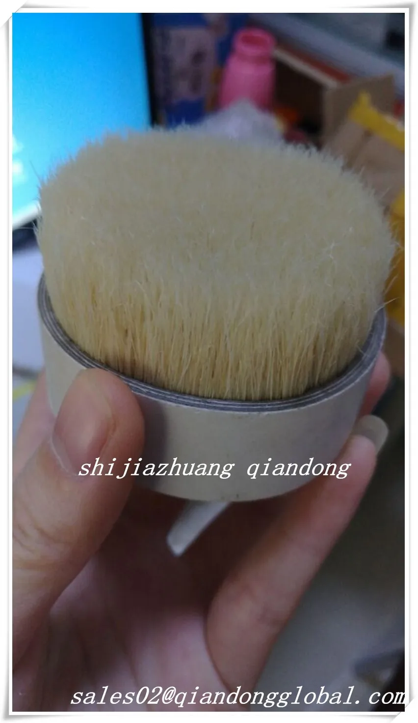 
Natural Color White Bristles Pig Hair Bristle For Brush 