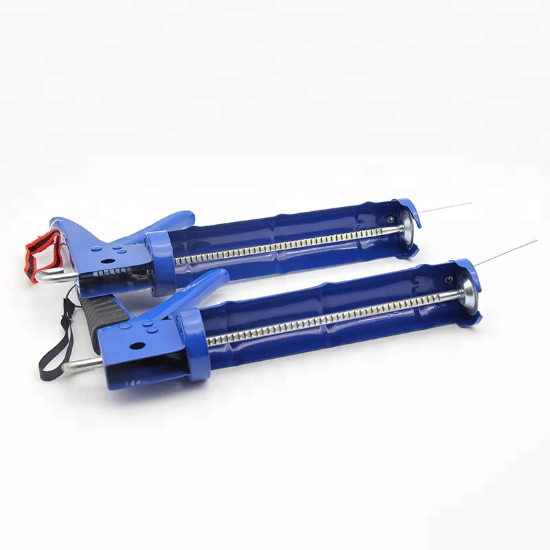 Adhesive corian glue gun with adjustable