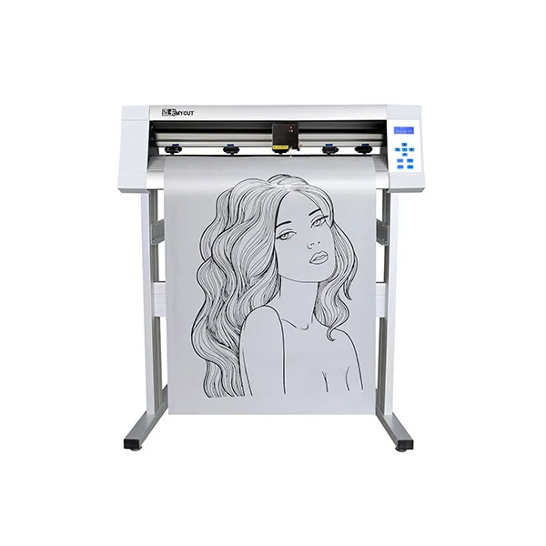 MYCUT vinyl cutting plotter China plotter MG630 with laser sensor automatic contour cut true usb cutting plotter