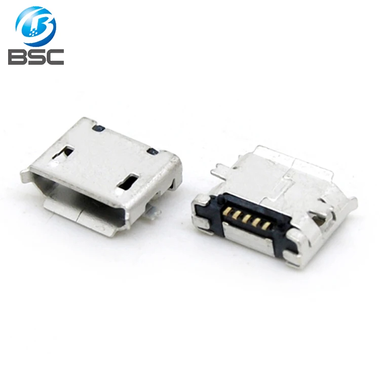 
Wholesale SMT SMD Micro USB Type B 5-Pin Female Jack Port Socket Connector Made in China 