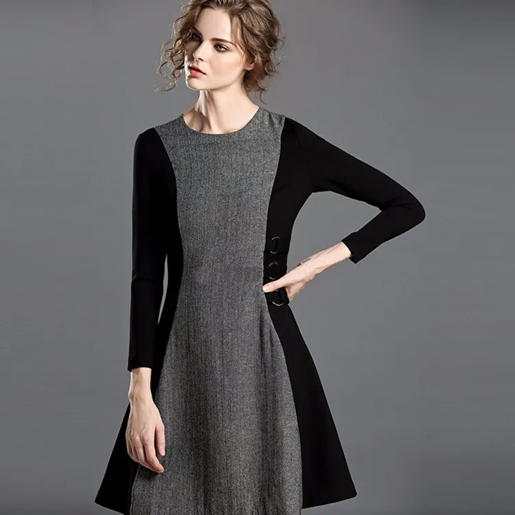 China Manufacturer Nice Quality Dress Women Winter