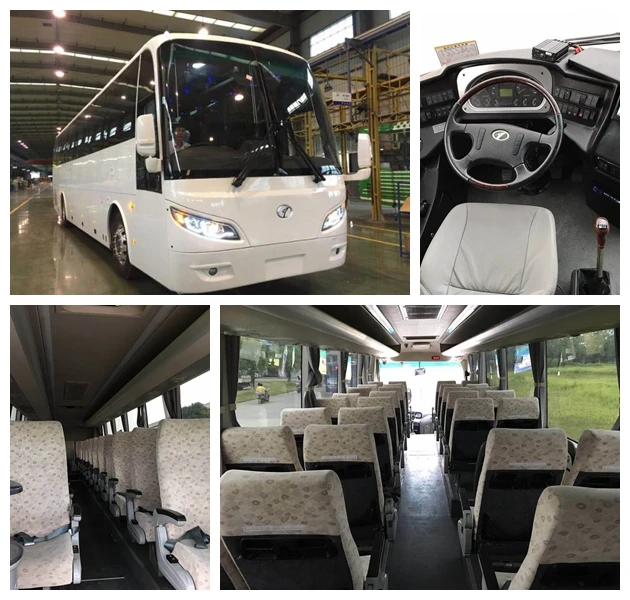 Высококачественные задние двигатели, правый Привод, автобусы, Новый 55 пассажирский автобус, на продажу