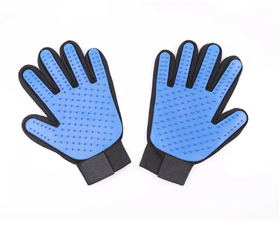 Wholesale Factory Manufacturer Pet Massage Washing Rubber Dog Cat Bath Grooming Glove