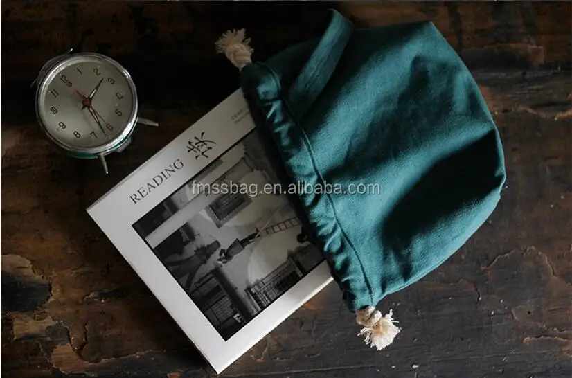 Simple design drawstring tote bag lunch box bag grocery receive bag