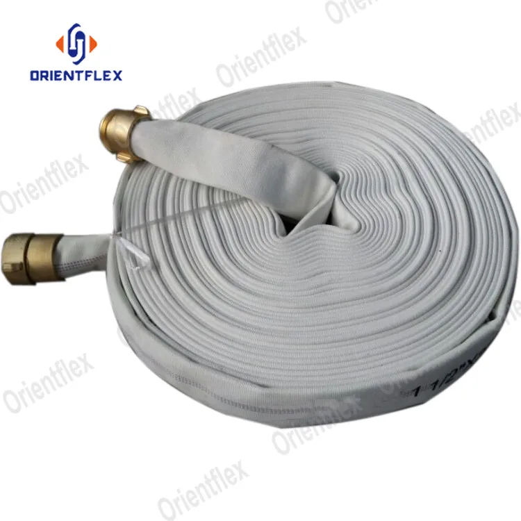 lightweight hydrant hose fabric layflat rubber water fire fighting hose suppliers