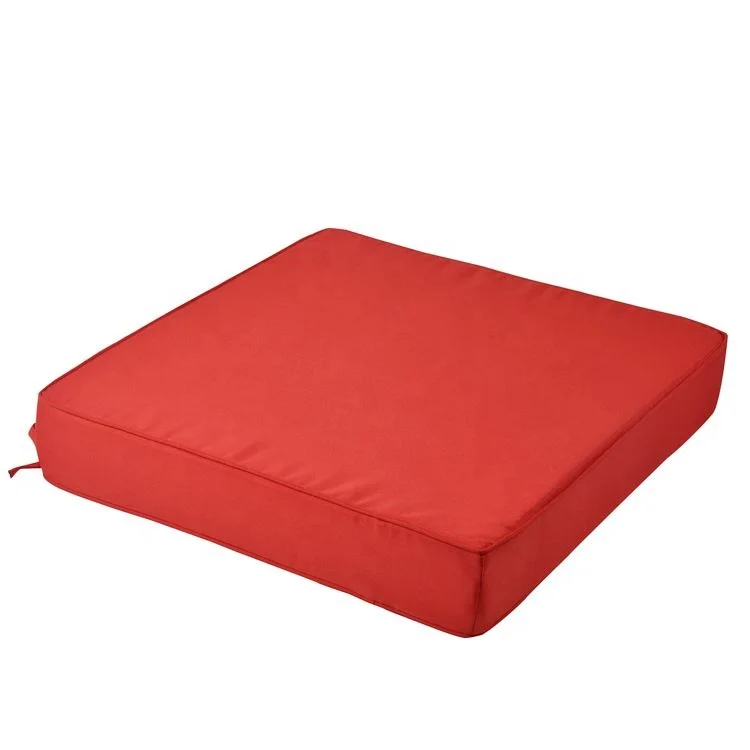 Patio Clearance Lounge Chair Cushions Outdoor 2 Pack Waterproof Chaise Woven 100% Polyester Square Adults Modern Solid Global