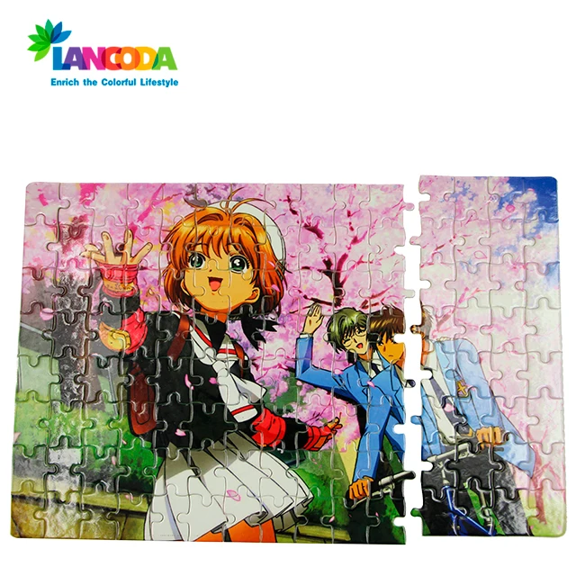 sublimation jigsaw puzzle, sublimation a4 hardboard puzzle manufacture