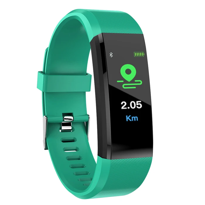 Touch screen sport silicone fitness smart watch band for apple