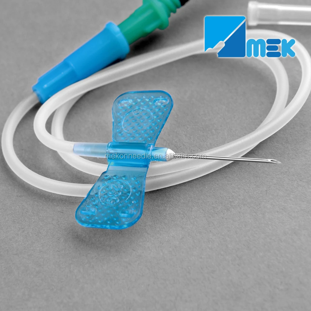 18G-24G Blood Collection Needle Wing needle set for single use with CE ISO 510K certificate