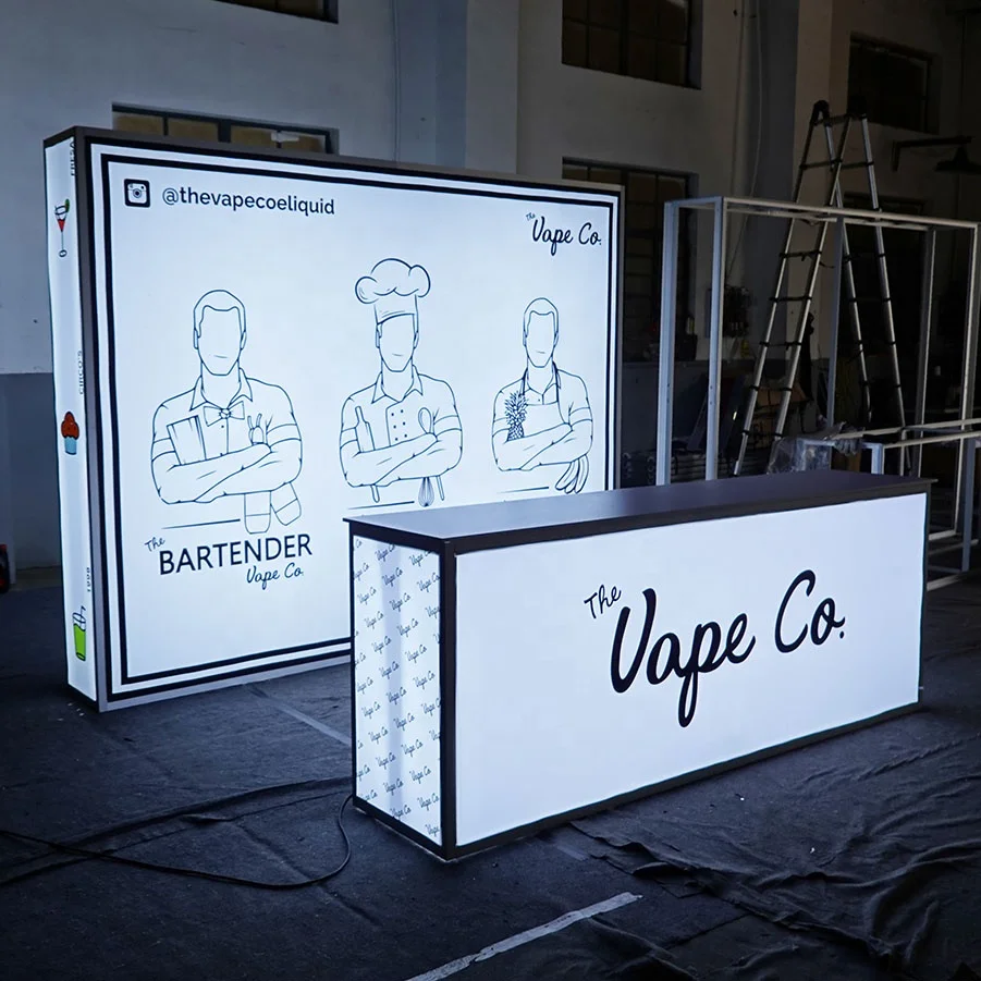 Tawns 3m x 3m Portable Fabric Led Light Box Backlit Display