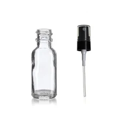 60ml clear glass perfume atomizer, 2 oz fragrance fine mist spray bottle