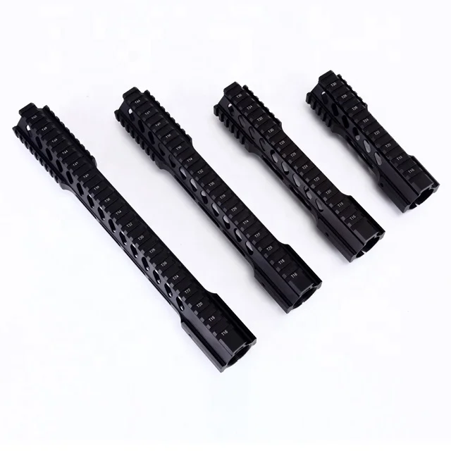 AR15 Parts 15inches Extra-Long Free Floating Keymod Picatinny Rail with Screw and Nut For Airsof Gun Hunting Equipment