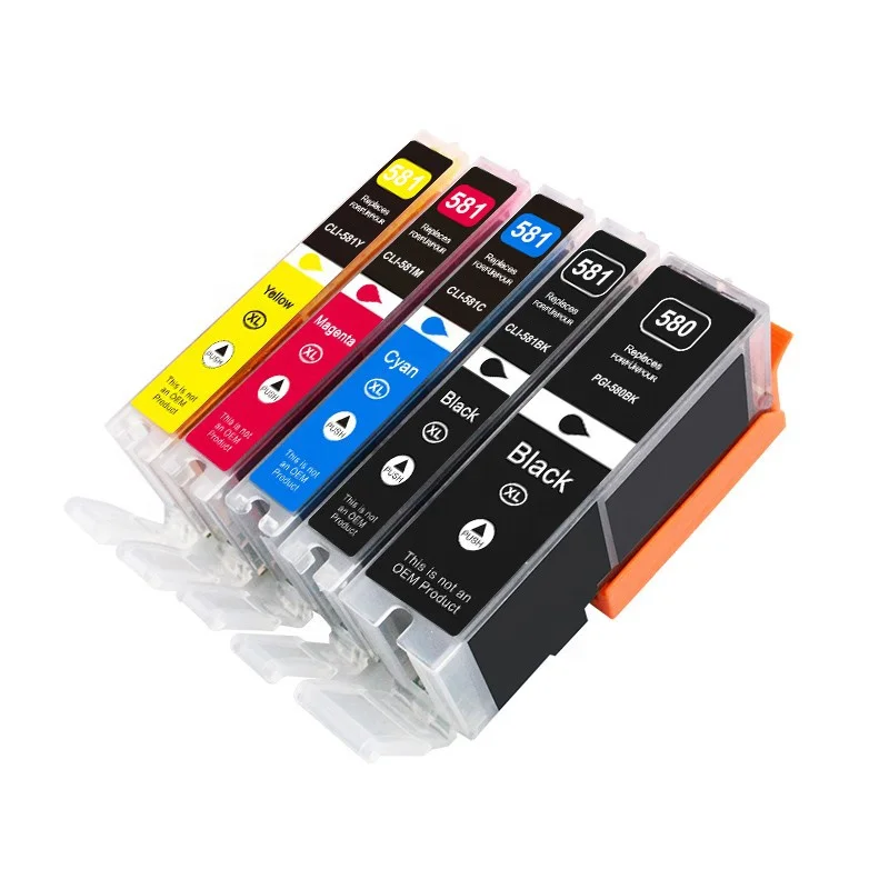 Pgi580 Cli581 Ink Cartridge H301Xl Ink Cartridge Compatible E702Xl Ink Cartridge