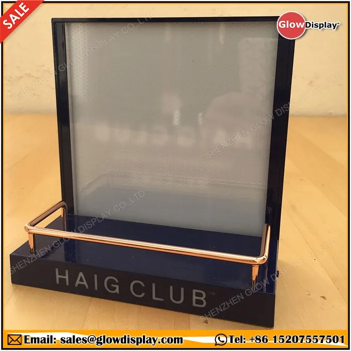 Haig Club Illuminated Bottle Glorifier for Whiskey Pub Bar Nightclub