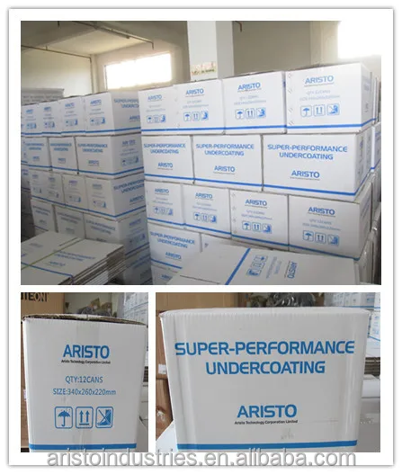 Factory OEM 500ml Car Rubberized Undercoating Spray