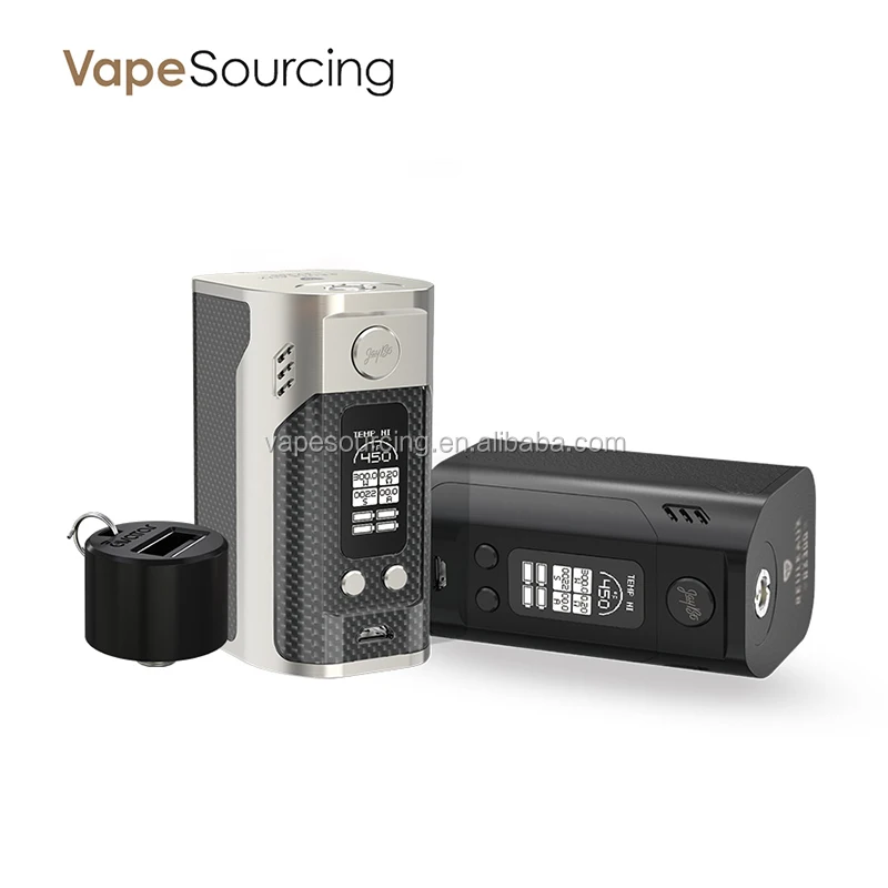 
The First Vape Mod Original Wismec RX300 uses 4 x 18650 Battery Reuleaux rx300 is Power Bank 