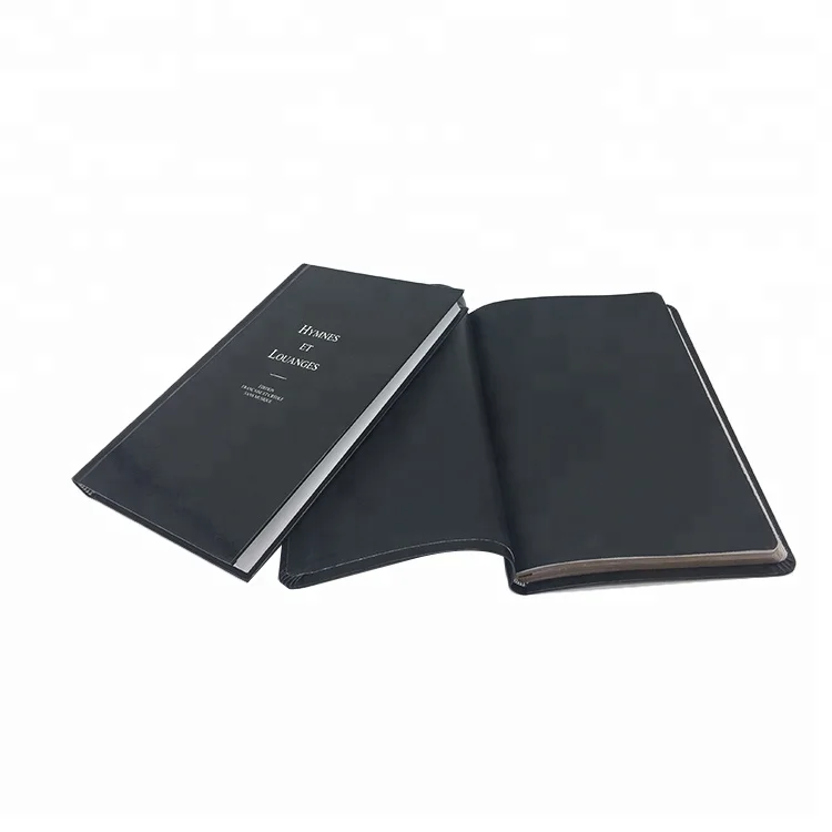 Кожаный мягкий чехол A4/A5 с золотыми краями и принтом на заказ