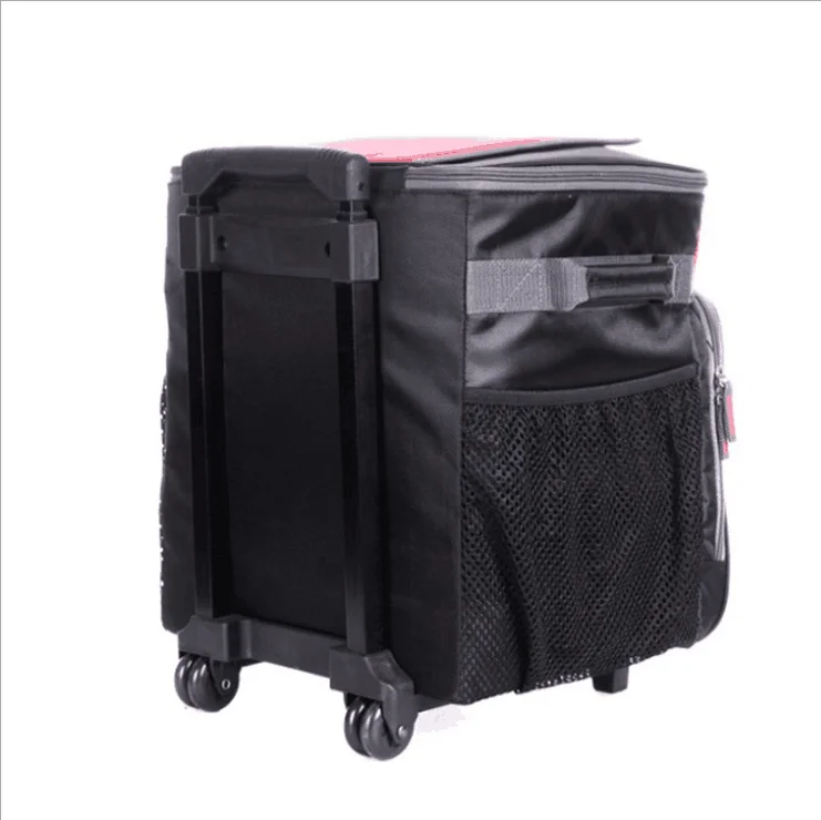 2020 new outdoor pull rod 2 color ice pack eco-friendly thicker car ice bag