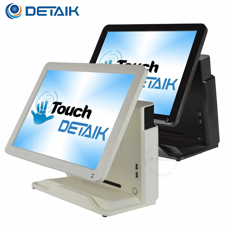 Epos Terminal 15 Inch All In One Touchscreen Windows Tablet Cashier Machine POS System for Restaurants