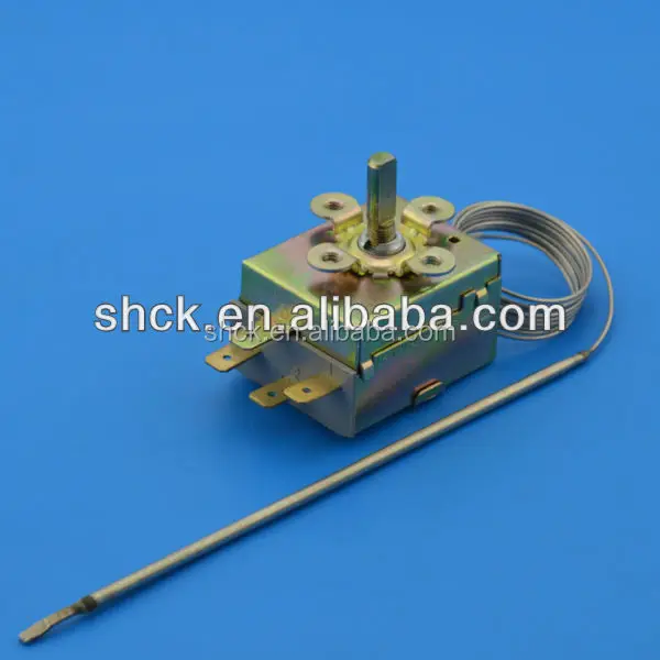 Heater capillary thermostat