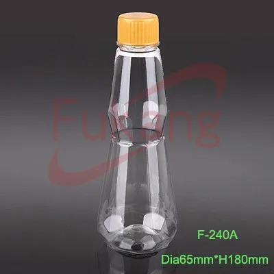 Wholesale Empty Ketchup Peanut Butter Jar Container, Packing Plastic Hot Tomato Chili Sauce Bottle