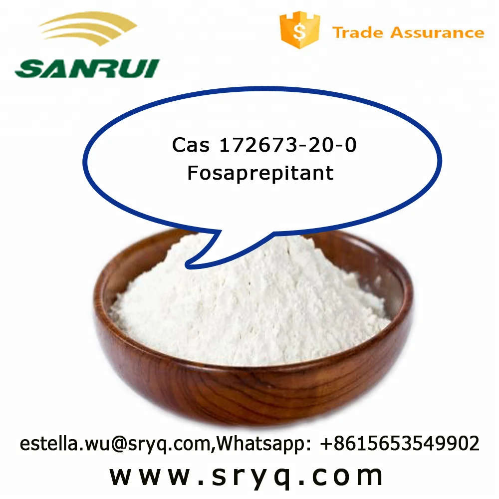 
Pharmaceutical raw material cas 172673-20-0 Fosaprepitant, High quality Fosaprepitant 