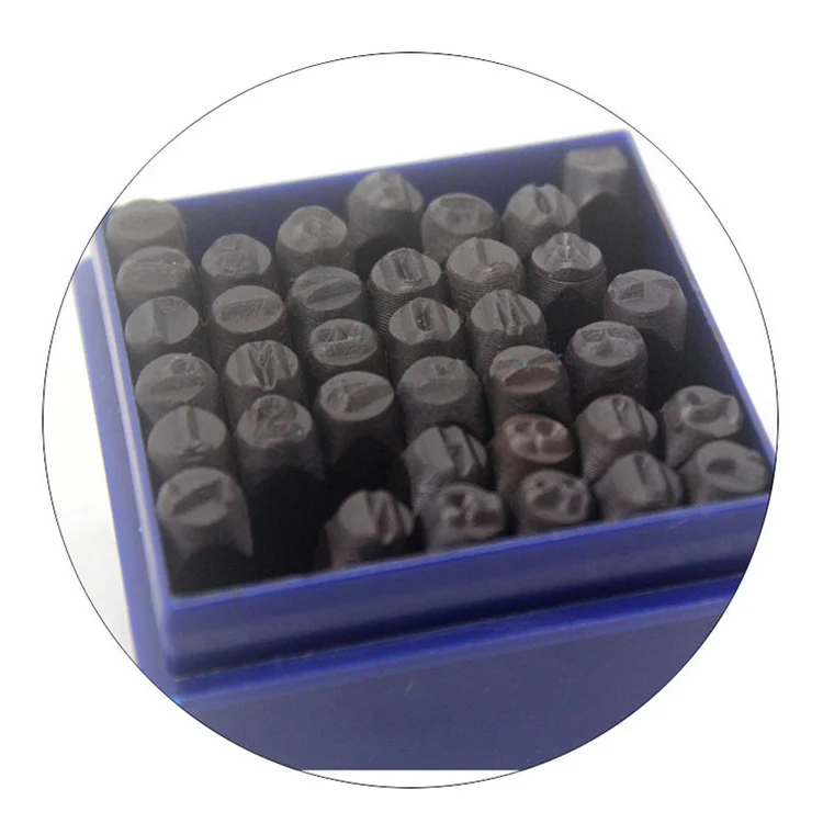 5 см буквенно-цифровые печатные штампы «сделай сам» инструменты для резьбы по коже и кожи