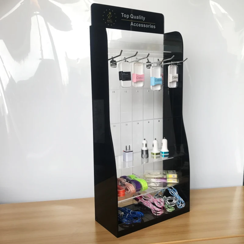 New Mobile Phone Charger Display Stand Phone Accessories Display Stand Top quality Accessories Display Rack