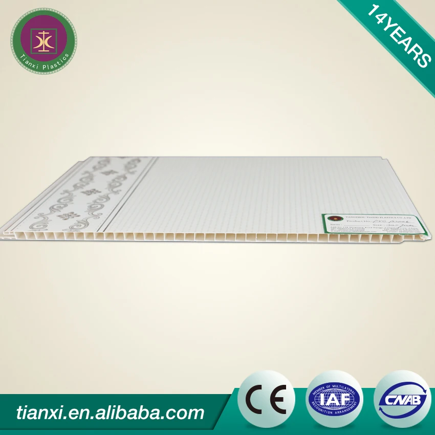 PVC ceiling tiles plastic ceiling panels and false wall panels for bathroom kitchen