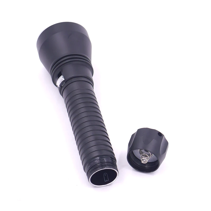 Professional XHP50 LED Aluminum Alloy 26650 Tactical Flashlight Waterproof Portable Diving Camping Light with IP68 Rating
